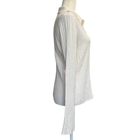 Amour Vert “Lorraine” Sweater – Ivory Size L, NWT Deadstock - Picture 2 of 7